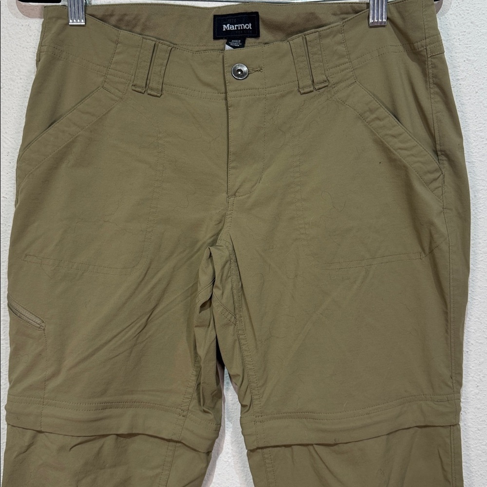 Marmot women’s Convertible lightweight, quick-drying hiking pants size 10 - Picture 4 of 12